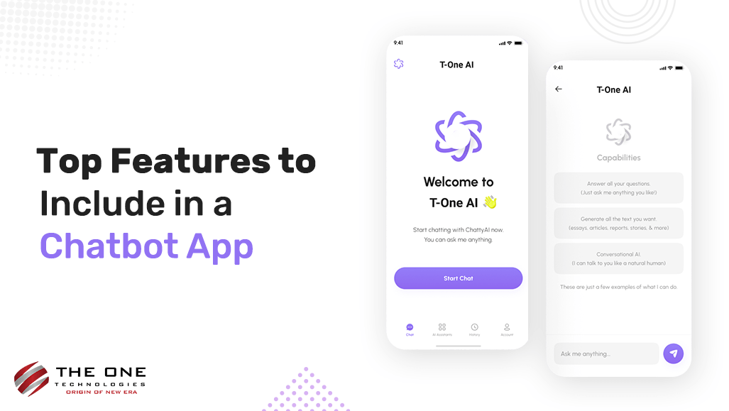 Top Features to Include in a Chatbot App